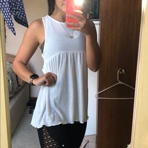 White tank top
